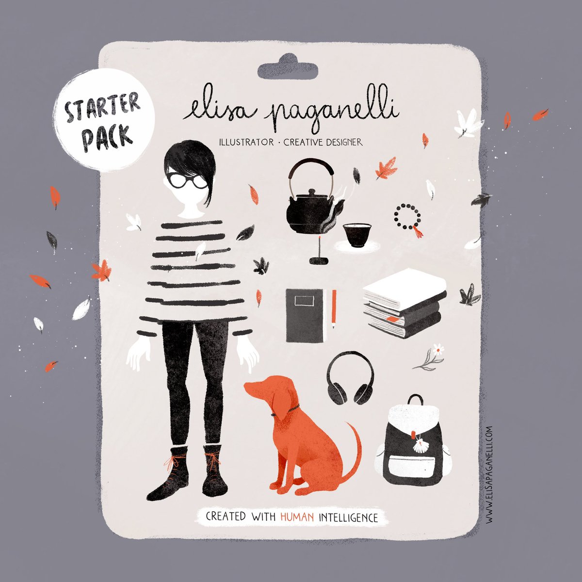 Elisa Paganelli (@elisaupsidedown) on Twitter photo Joining fellow illustrators in sharing my human-created #starterpack
– Rituals
– Books
– Writing
– Nature
– Quiet
– Miranda
– Adventure
#IllustrationLife #CreativeProcess #ArtistTools #StarterPack #HandDrawn #starterpacknoai <a href="/astound_us/">Astound US Agency</a> Joining fellow illustrators in sharing my human-created #starterpack
– Rituals
– Books
– Writing
– Nature
– Quiet
– Miranda
– Adventure
#IllustrationLife #CreativeProcess #ArtistTools #StarterPack #HandDrawn #starterpacknoai <a href="/astound_us/">Astound US Agency</a>