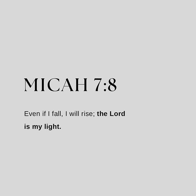 MICAH 7:8