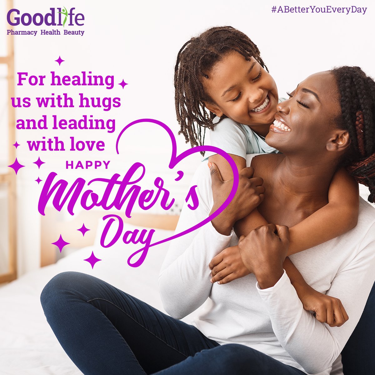 Today, we honour every mom for her strength, love, and care.
  ❤️ Happy Mother’s Day from all of us at Goodlife.