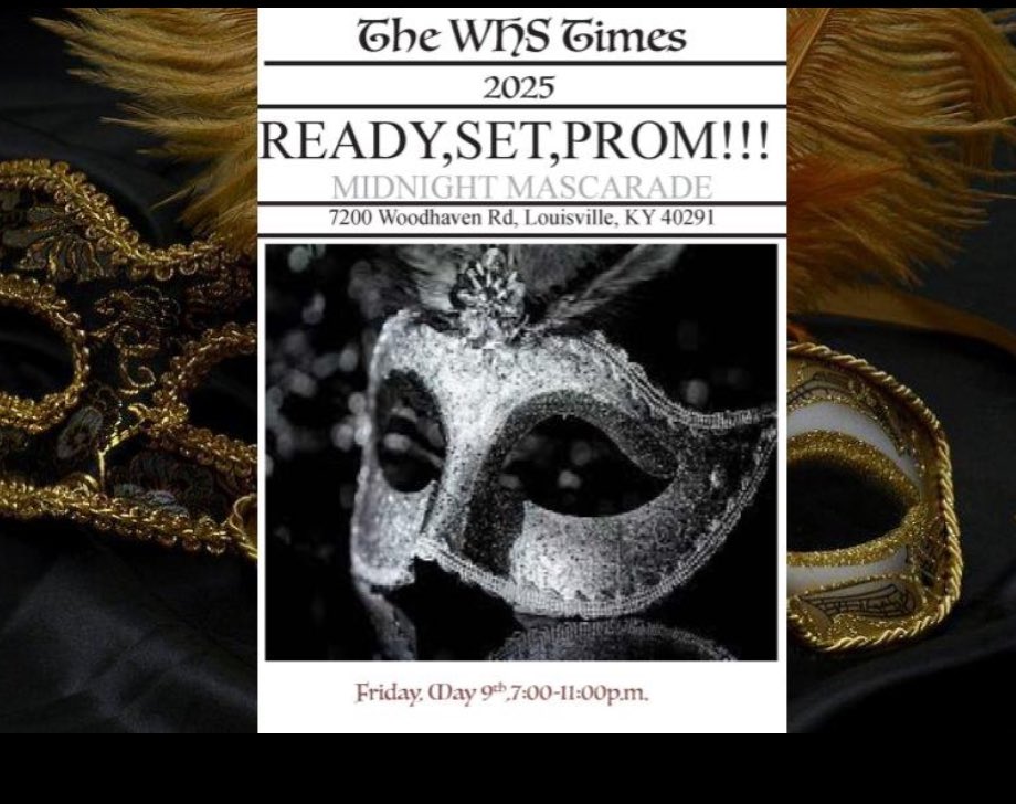 WesternTheSTEM's tweet image. WHS Jr/Sr Prom 2025
Friday, May 9th
Theme: Midnight Masquerade
Don’t miss out on a night of mystery, music, and memories!
No tickets will be sold at the door – get yours now! #WHS2025 #MidnightMasquerade #PromNight