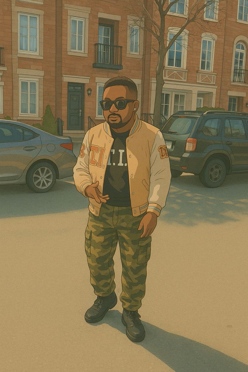 Tobiroja's tweet image. Here is my Challenge for the AI Picture Frenzy..
My Street is so cool,calm and Quiet 😎 
#InfinixAIVsMeChallenge
#Note50pro 
@InfinixNigeria