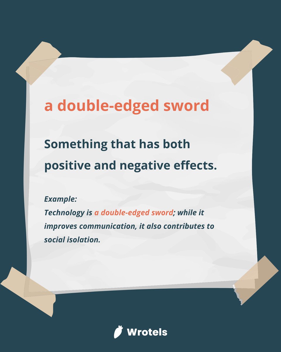 wrotels's tweet photo. Want to sound more natural and academic in your IELTS essays?

We’ve got an Idiom of the Week that can instantly level up your writing!

#IELTSWriting #IELTSPreparation #EnglishIdioms #AcademicEnglish #StudyTips #Wrotels #EnglishLearning #IdiomoftheWeek #WritingSkills #IELTSVocab https://t.co/EbTXSeZozB