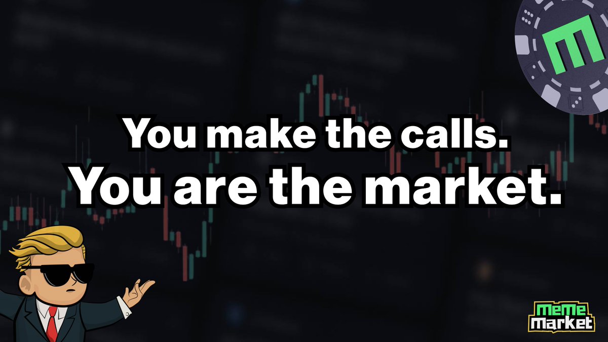 MemeMarket (@mememarketfun) on Twitter photo Check out our latest article where we break down how MemeMarket is finishing what <a href="/wallstreetbets/">wallstreetbets</a> started; bringing power and profit back to the traders who actually move markets. 🔥
Read it in full here: medium.com/@mememarket/ou… Check out our latest article where we break down how MemeMarket is finishing what <a href="/wallstreetbets/">wallstreetbets</a> started; bringing power and profit back to the traders who actually move markets. 🔥
Read it in full here: medium.com/@mememarket/ou…