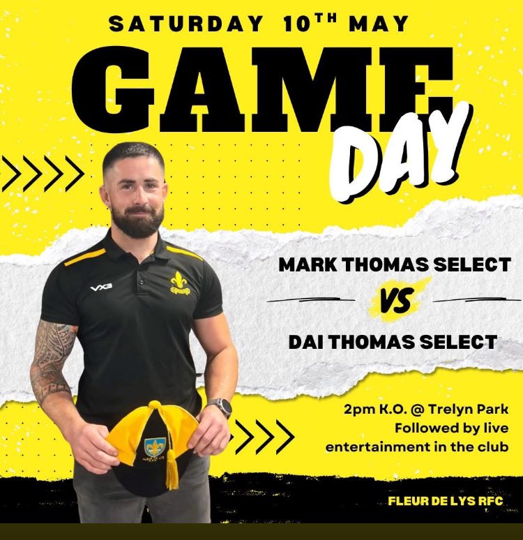 3 Days to go

Father v Son

🏉🏉🏉🏉🏉🏉🏉🏉

Past v Present

🍻🍻🍻🍻🍻🍻🍻🍻

Who will come out on top?

⚜️⚜️⚜️⚜️⚜️⚜️⚜️⚜️⚜️⚜️