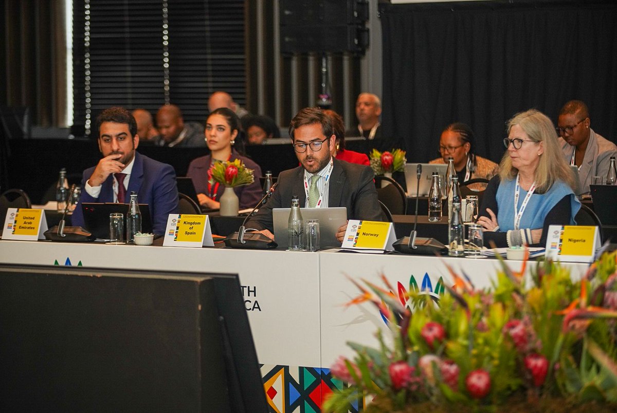 g20org's tweet photo. The 2nd SA G20 Trade and Investment meeting underway in Cape Town, South Africa. 
The G20 TIWG meeting is a 2nd of a series of  meetings that will take place throughout the year, culminating to the G20 Trade Minister's meeting in October 2025.

#G20SouthAfrica 
#ReKaofela https://t.co/6uHK1u4hZC