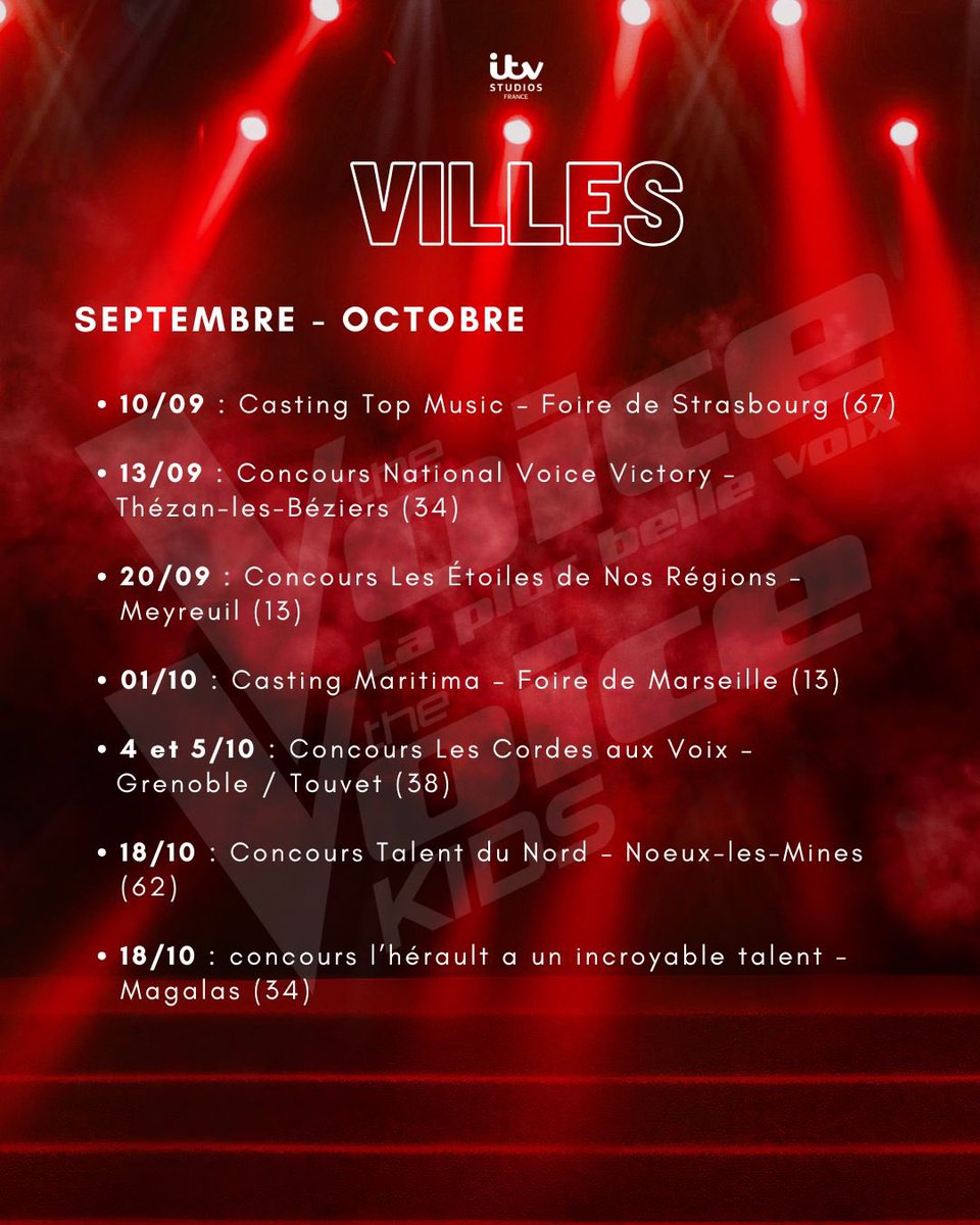 Bruno Berberes (@brunoberberes1) on Twitter photo #thevoice Les dates de casting : LA SUITE Attention : bien préciser la ville dans l’objet du mail de Envoyez vos liens videos (you tube, insta, tiktok, Facebook, ….ect) à castingbbo@gmail.com ! #thevoice Les dates de casting : LA SUITE Attention : bien préciser la ville dans l’objet du mail de Envoyez vos liens videos (you tube, insta, tiktok, Facebook, ….ect) à castingbbo@gmail.com !
