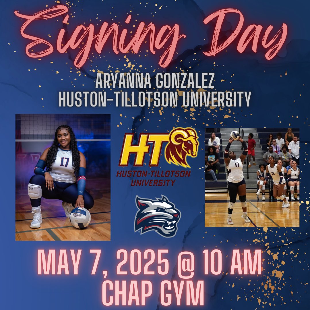 🤩🤩COME TO THE GYM TODAY AT 10 AM TO SUPPORT OUR GIRL ARYANNA GONZALEZ IN HER COMMITMENT TO PLAY COLLEGE BALL AT THE NEXT LEVEL!!! 🏐💙💙 

We are so proud of you Ary!!!🎉🥳