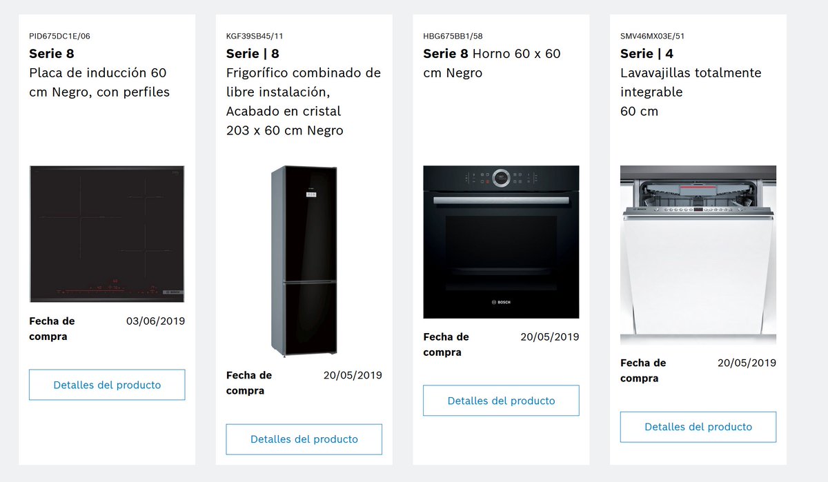 RUEGO MAXIMA DIFUSION 
Hace 6 años, compre estos equipos de <a href="/BoschHomeEs/">BoschHomeEspaña</a>  y el frigo presenta un fallo que el fabricante no puede reparar por falta de piezas 
Te "recomiendan" hacer un seguro indicando que si no se repara te lo cambian o indemnizan pero luego es mentira (1/2)