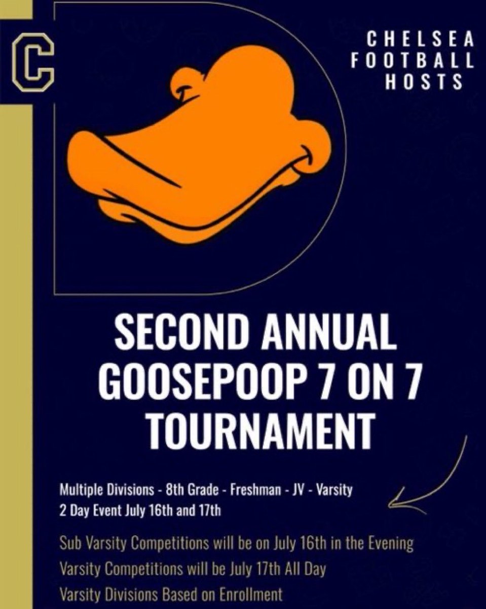 Spots remaining:
July 16th evening
MidSchool-3, 9th Grade-4,Jv - 3

July 17th 1 Day tournament 
Varsity-4 spots left of 48
Fill out information in pinned post and I will send information tournament is open to all states