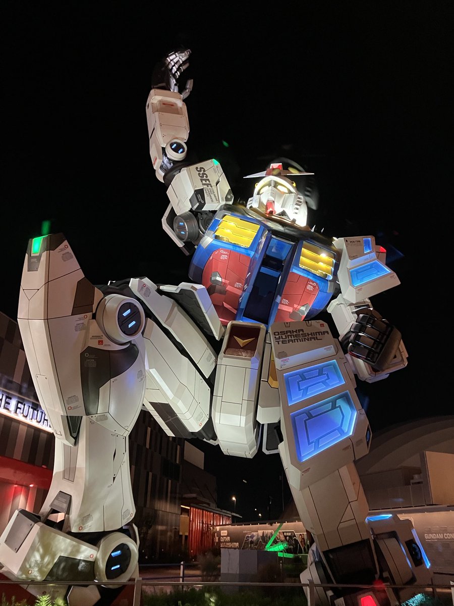 daisukinek0's tweet photo. 万博ガンダム ^_^ https://t.co/agqUmqLv0g
