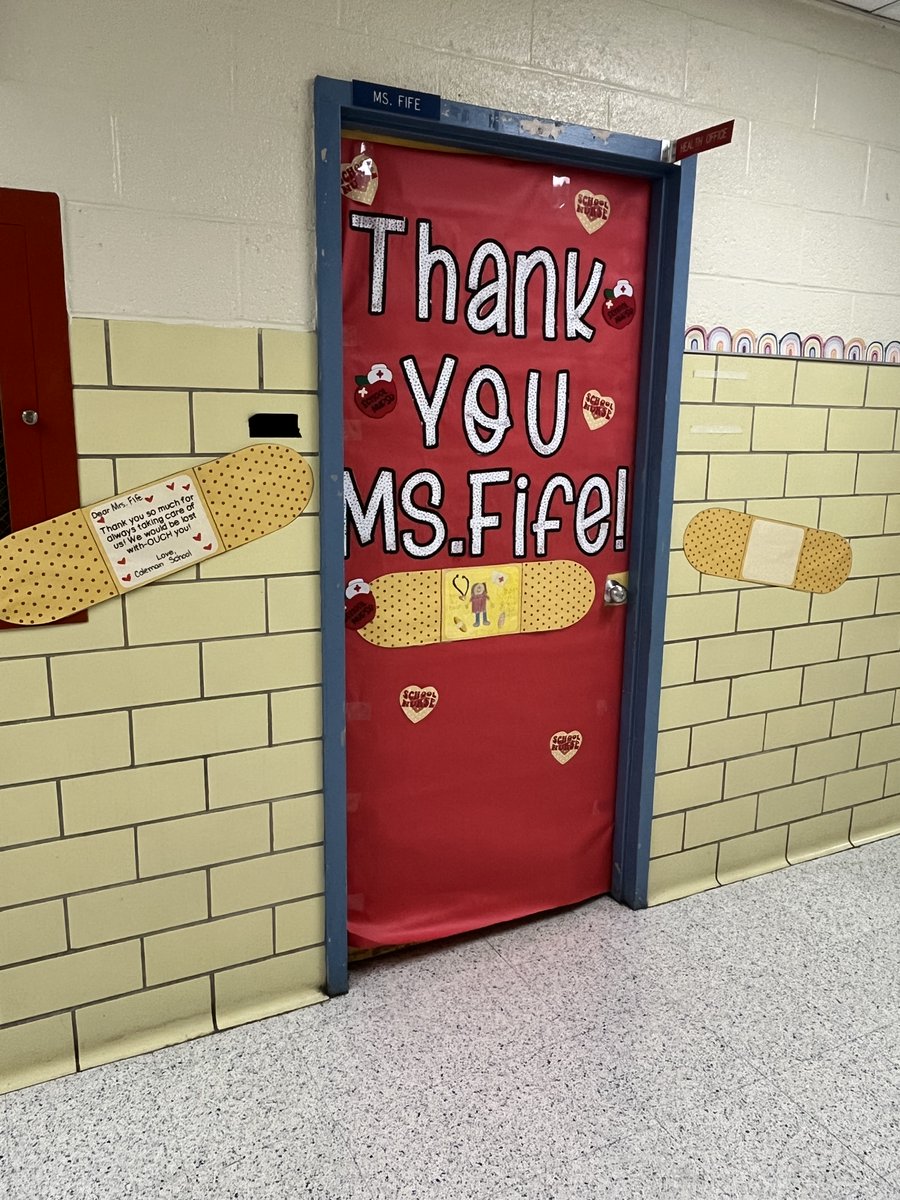 Celebrating Mrs. Fife on National Nurses Day! Thank you for taking care of our students!!
<a href="/grpssupt/">Glen Rock Public Schools</a> #rockgrnj
