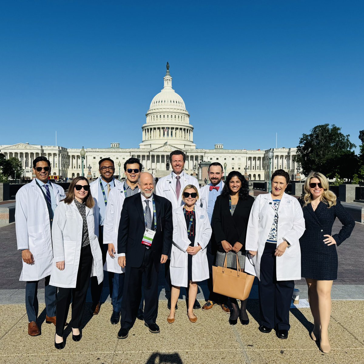 Juan D Guerrero-Calderón, MD (@juandguerrero2) on Twitter photo Out of the dark reading rooms into the bright sun to advocate for a bright future for our patients and our profession on #ACRHillDay #ACR2025 with our white coats and our sunglasses on <a href="/GARadSociety/">GARadSociety</a> #radiology
<a href="/DGlaucomflecken/">Dr. Glaucomflecken</a> would rejoice 😎 Out of the dark reading rooms into the bright sun to advocate for a bright future for our patients and our profession on #ACRHillDay #ACR2025 with our white coats and our sunglasses on <a href="/GARadSociety/">GARadSociety</a> #radiology
<a href="/DGlaucomflecken/">Dr. Glaucomflecken</a> would rejoice 😎