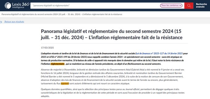 MoysanH's tweet photo. @Bas_scordia Elle n'a pas baissé tant que cela @Bas_scordia. Le constat dressé par @ChEocheDuval est à ce sujet concordant avec celui @Redaclegis, dont le dernier panorama met l'accent sur le fait que "l'inflation réglementaire fait de la résistance" : https://t.co/2zYdS5Zktd