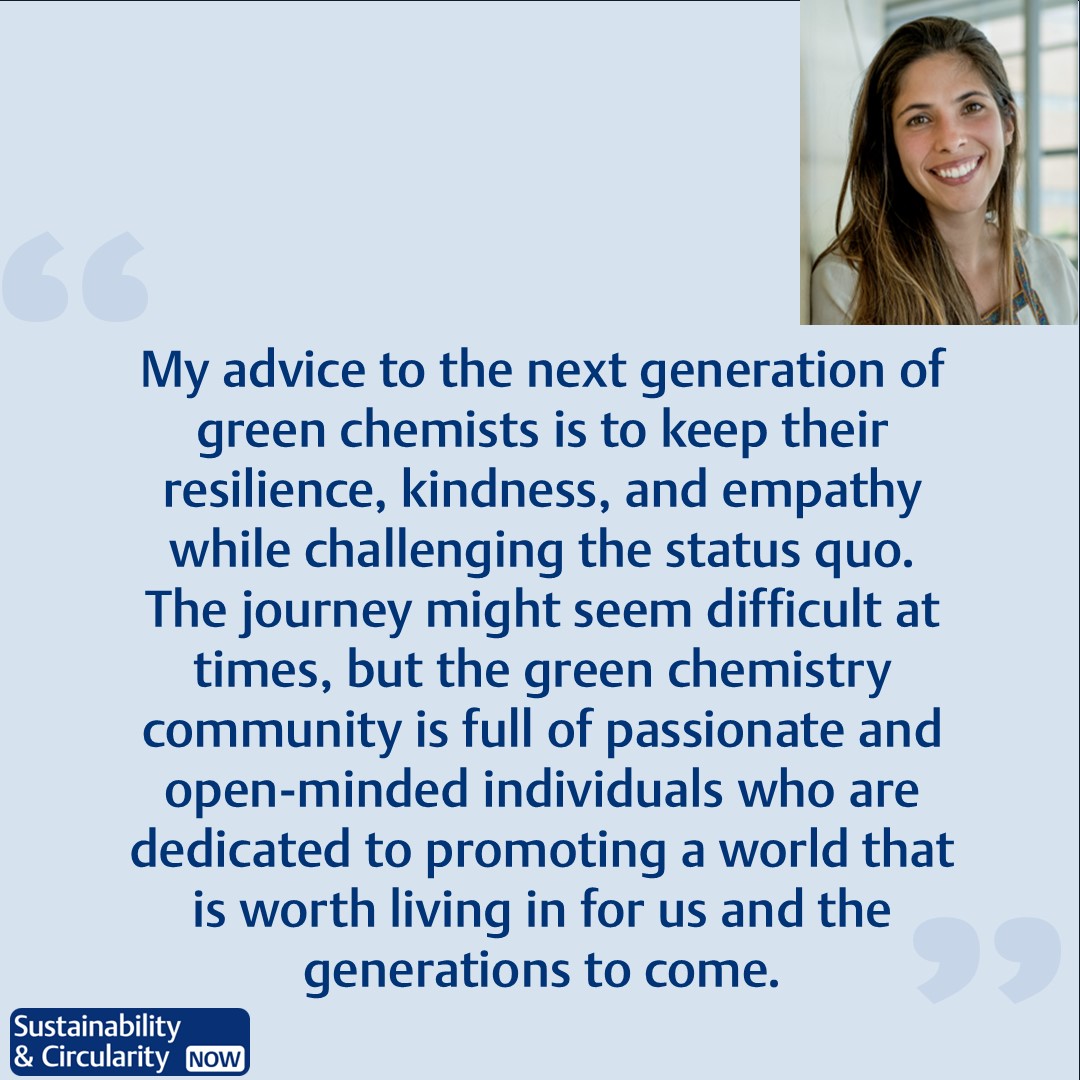 Sustainability & Circularity NOW (@suscircnow) on Twitter photo We're launching a series featuring our editors on how green chemistry drives innovation. Kicking off with <a href="/juliana_lvidal/">Juliana Vidal</a>, a trailblazer in green chemistry. 🌱🔬
Want to know more about #sustainability and #greenchemistry? Visit our journal!
thieme-connect.com/products/ejour…
#SCNOW We're launching a series featuring our editors on how green chemistry drives innovation. Kicking off with <a href="/juliana_lvidal/">Juliana Vidal</a>, a trailblazer in green chemistry. 🌱🔬
Want to know more about #sustainability and #greenchemistry? Visit our journal!
thieme-connect.com/products/ejour…
#SCNOW