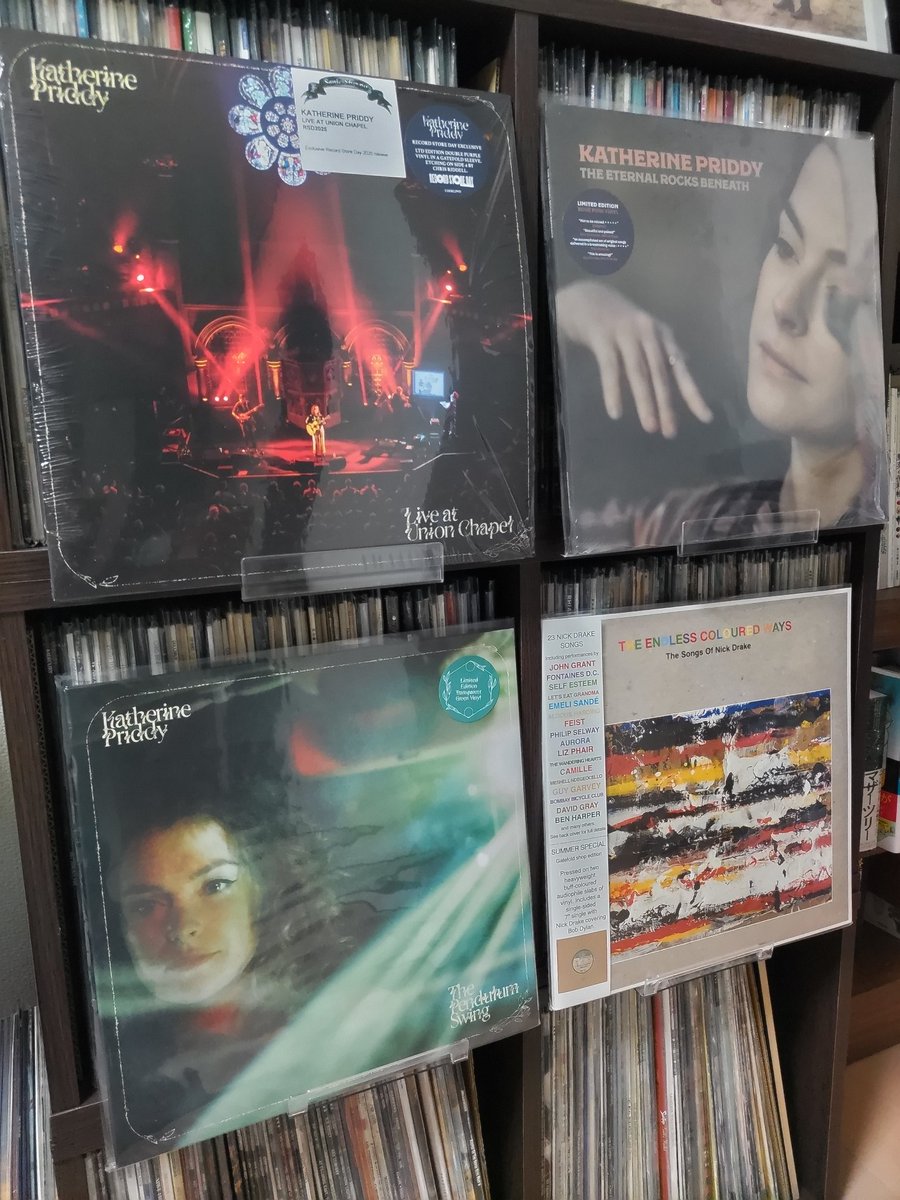 katherine priddy『live at union  chapel』
RSD限定のライブアルバム。日本の小売店では取扱いが無いため、discogs経由で購入。送料は高かったが、無事に入手出来てひと安心。一度で良いので彼女のライブを観たいものだ。今日は美しいジャケットを眺めるだけにして、週末にゆっくり聴く。