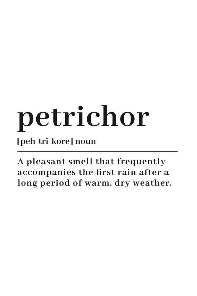 petrichor