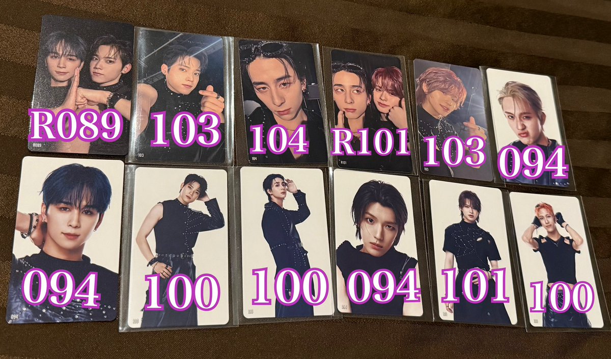 mn_ff__0605's tweet photo. INI  XQUARE 

【譲】 画像のもの

【求】 フェン⬇️

・93、94、95、101、103
R092、R093、R094

・W会員
・缶バッジ
・ガチャ         
※異種はご相談…💭

郵送にて発送させて頂きたいと思っております🎀

#XQUARE交換 #INI_XQUARE交換 #INI交換 #INI譲 #INI_XQUARE #INIXQUARE https://t.co/xlhKfD5Mat