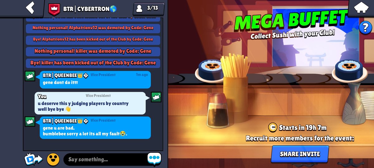 I kicked all players.. 
Did I do right?