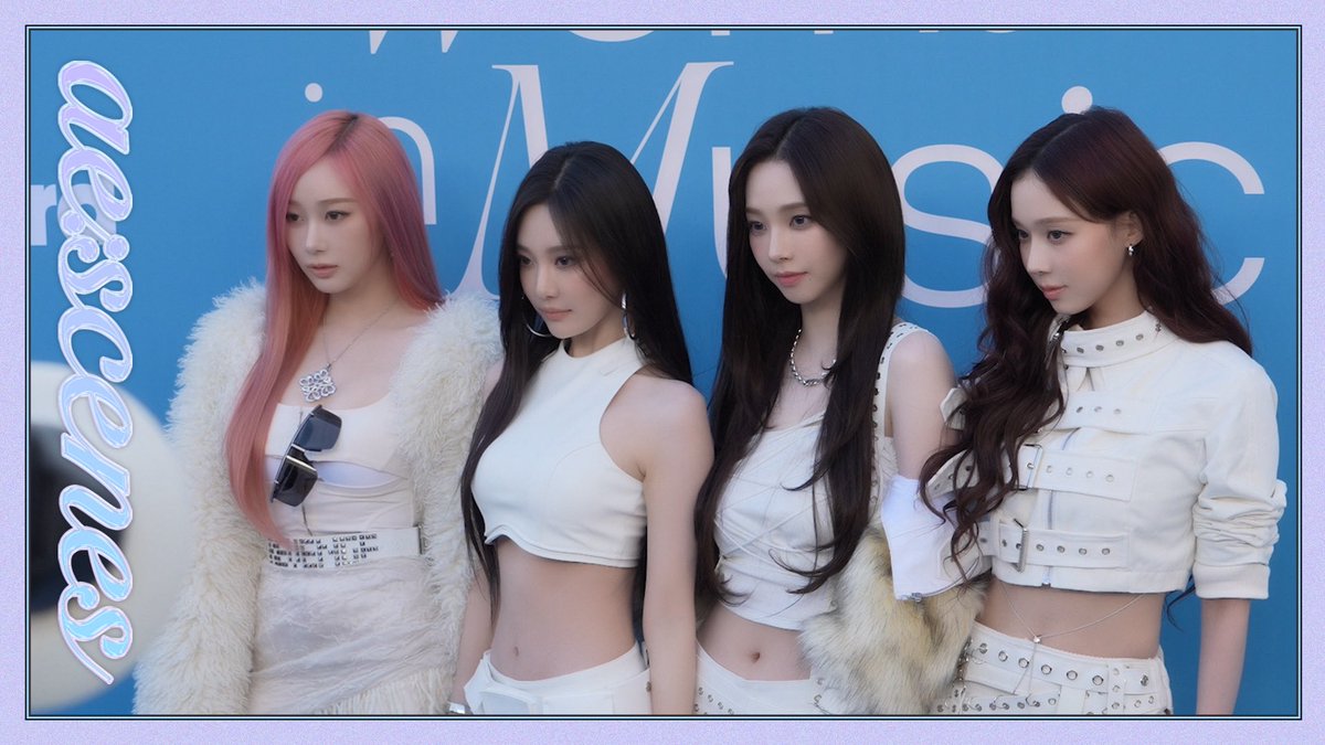 [ae:scenes] 저희가 빌보드에서 상을 받았습니다🏆 | aespa Billboard Women In Music 2025 Behind

youtu.be/4473Tx4Ydsw

#aespa #æspa #에스파
#billboard <a href="/billboard/">billboard</a> 
#BBWomenInMusic
#aescenes #Behind