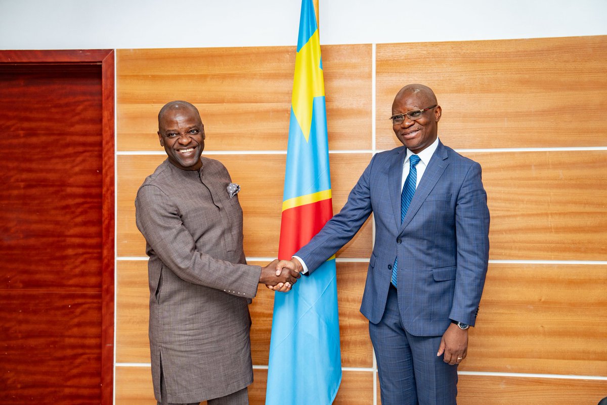 John Agbor (@johnunicef) on Twitter photo J’ai eu l’honneur de m’entretenir avec SE <a href="/rogerkamba/">Roger Kamba</a> <a href="/MinSanteDRC/">Ministère de la Santé RDC</a> ce matin. Une occasion de saluer les efforts des autorités nationales pour améliorer la santé et le bien-être des enfants en RDC, et réaffirmer l'engagement de <a href="/UNICEFDRC/">UNICEF en RDC</a> à les accompagner #PourChaqueEnfant. J’ai eu l’honneur de m’entretenir avec SE <a href="/rogerkamba/">Roger Kamba</a> <a href="/MinSanteDRC/">Ministère de la Santé RDC</a> ce matin. Une occasion de saluer les efforts des autorités nationales pour améliorer la santé et le bien-être des enfants en RDC, et réaffirmer l'engagement de <a href="/UNICEFDRC/">UNICEF en RDC</a> à les accompagner #PourChaqueEnfant.