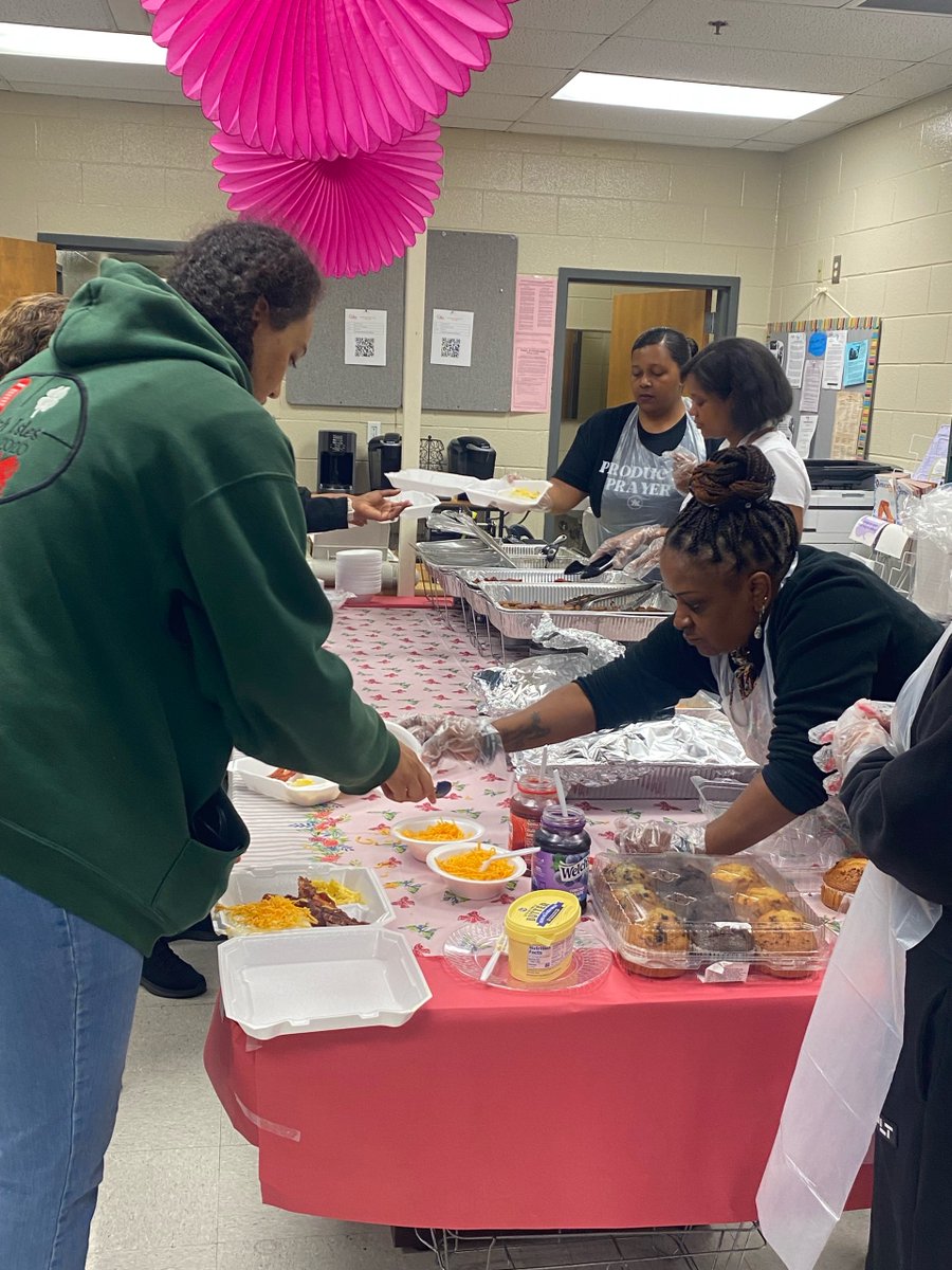 Thank you to our partners in education Pleasant View Baptist Church for providing breakfast for our faculty &amp; staff today. #teacherappreciation week