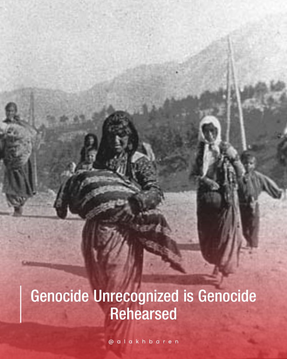 Al-Akhbar English (@alakhbaren) on Twitter photo 📌 From #Armenia to #Palestine, memory is #resistance.
110 years after the Armenian #Genocide, the past is not bygone; it is reoccurring.
🖊️ <a href="/anna_ohan/">Anna Maria Ohan Guzelian</a>
🔗 en.al-akhbar.com/news/genocide-…
©️ Wegner Collection
#AlAkhbarEnglish 📌 From #Armenia to #Palestine, memory is #resistance.
110 years after the Armenian #Genocide, the past is not bygone; it is reoccurring.
🖊️ <a href="/anna_ohan/">Anna Maria Ohan Guzelian</a>
🔗 en.al-akhbar.com/news/genocide-…
©️ Wegner Collection
#AlAkhbarEnglish