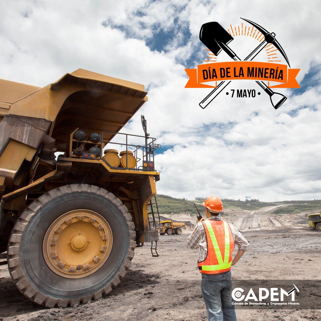 ⛏ Hoy se conmemora el #DíaDeLaMinería, una actividad generadora de trabajo y progreso. 
Saludamos a todos los trabajadores del sector, quienes día a día contribuyen al desarrollo de la Industria Argentina ⛏