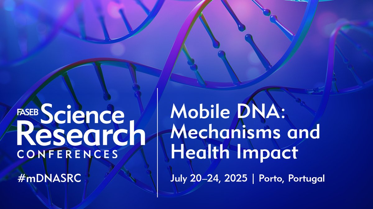 FASEB (@faseborg) on Twitter photo Call for abstracts! #mDNASRC is in beautiful Porto this year! Organizers <a href="/bengrbm/">Benjamin D. Greenbaum</a>, <a href="/zz_zhaozhang/">ZZ Zhao Zhang</a>, John LaCava, and Vera Gorbunova may select you for a poster session or short talk. You can even register now and submit your abstract later. Save your space: bit.ly/3F0chBY Call for abstracts! #mDNASRC is in beautiful Porto this year! Organizers <a href="/bengrbm/">Benjamin D. Greenbaum</a>, <a href="/zz_zhaozhang/">ZZ Zhao Zhang</a>, John LaCava, and Vera Gorbunova may select you for a poster session or short talk. You can even register now and submit your abstract later. Save your space: bit.ly/3F0chBY