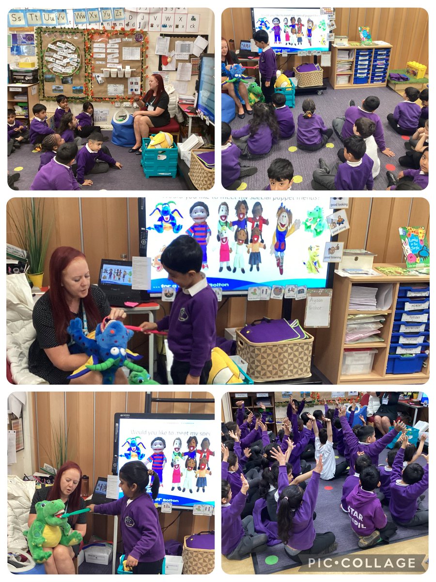 Thank you to #Boltonnhstrust #pikeslanehealthcentre for the Oral Health talks this morning in our EYFS classes. We are all doing our best to keep our teeth clean and healthy 😁🪥🦷