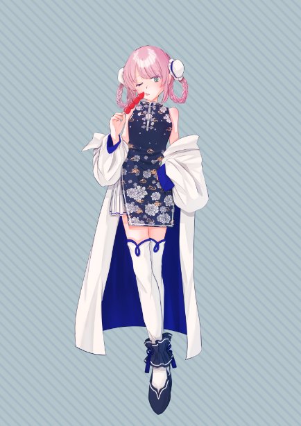 ルル、キティ、クリス チャイナ衣装 #アクおどあーと