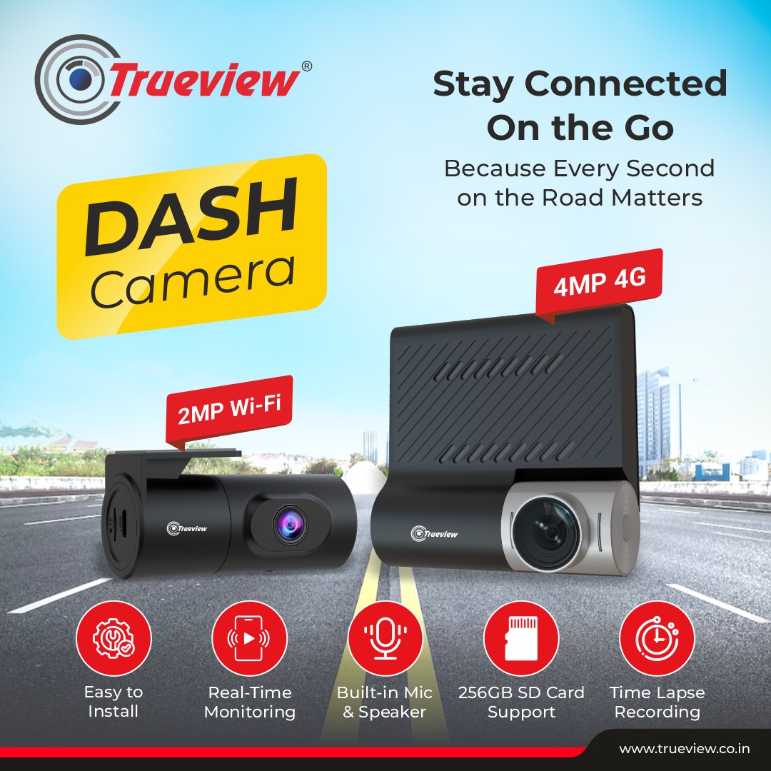 Trueview_India's tweet image. Your car sees it all — now you can too!✨
From sudden brakes to scenic drives, the Trueview Dash Cam records it all.
Choose between 2MP Wi-Fi or 4MP 4G. See live, record more, and set up in minutes.
#Trueview #DashCam #CarCamera #DriveSafe #RoadTrip #WiFiCamera #4GCam #StaySafe