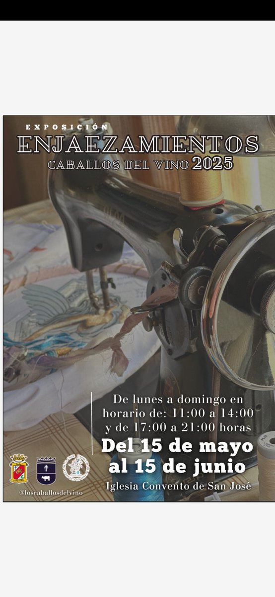 🐴 Exposición de Enjaezamientos de los <a href="/caballosdelvino/">Caballos del Vino</a> 2025 ➡️ Del 15 de mayo al 15 de junio  en la iglesia de San José del antiguo Convento de las Madres Carmelitas (Calle Mayor).