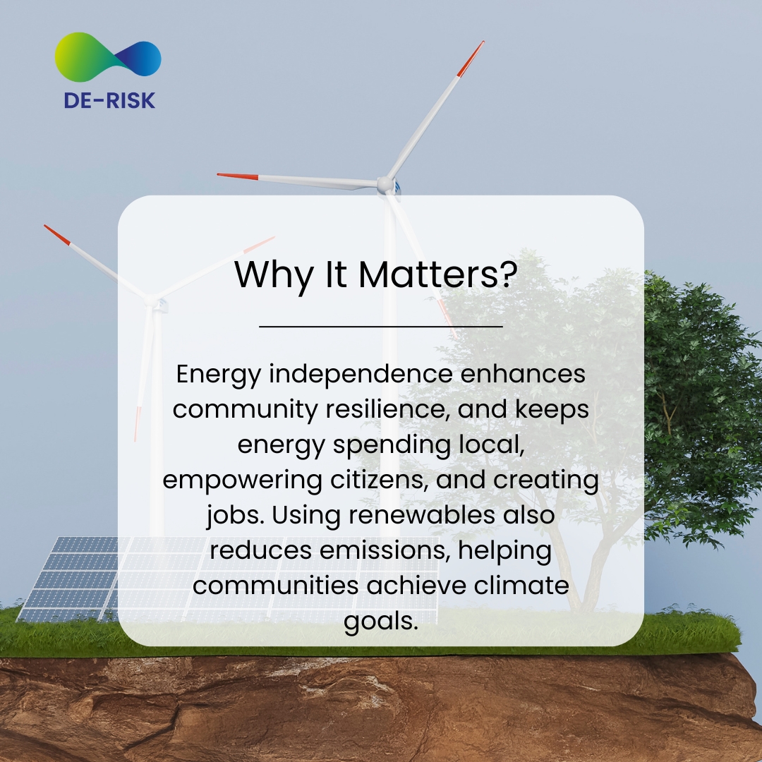 🔍 Energy independence means producing energy locally and reducing reliance on external sources. It stabilizes costs, strengthens resilience, and empowers citizens, especially through renewable energy.

🌱 See why energy independence is vital for communities!