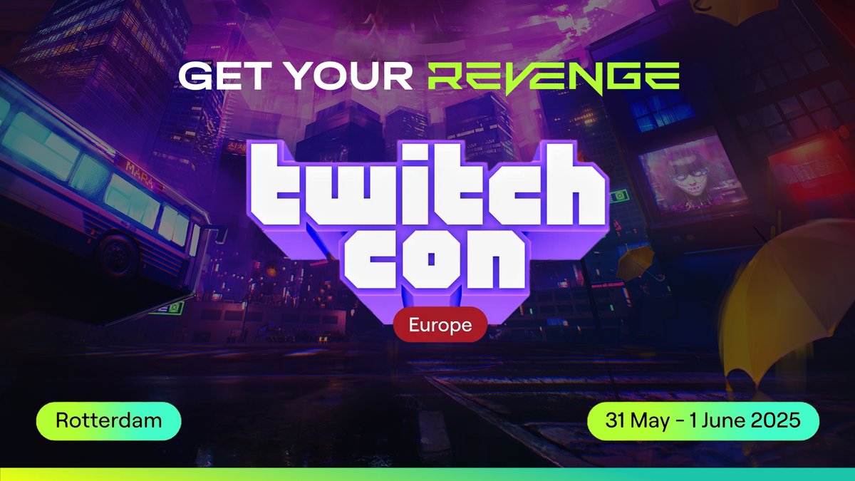 REVENGE is coming to <a href="/TwitchCon/">TwitchCon</a>! 😈

Join our panel for a deep dive into CROWDPLAY, a new feature giving creators more real-time community engagement:  

🔗 twitchcon.com/rotterdam-2025…

Then swing by the REVENGE booth to try out the game and maybe score some free swag! #TwitchCon