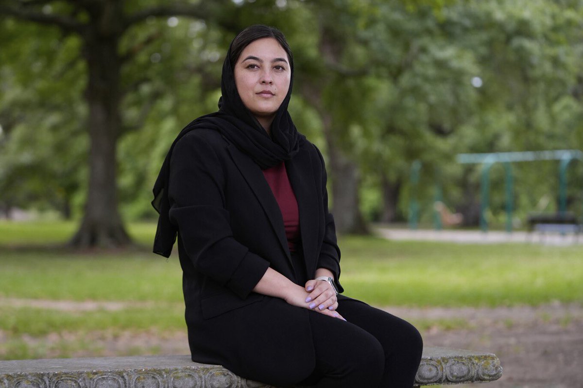 Spent time chatting with a few of tens of thousands of Afghans still stuck at U.S. bases around the world, awaiting their fate. One of them, Saliha, can’t go back to Afghanistan cause she helped the wives of Taliban leaders leave their abusive marriages apnews.com/article/afghan…