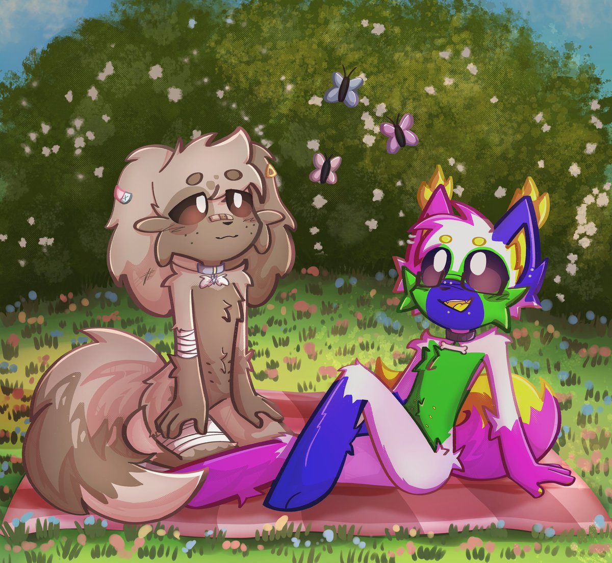 Sil_lisss's tweet image. Commission :&amp;gt;