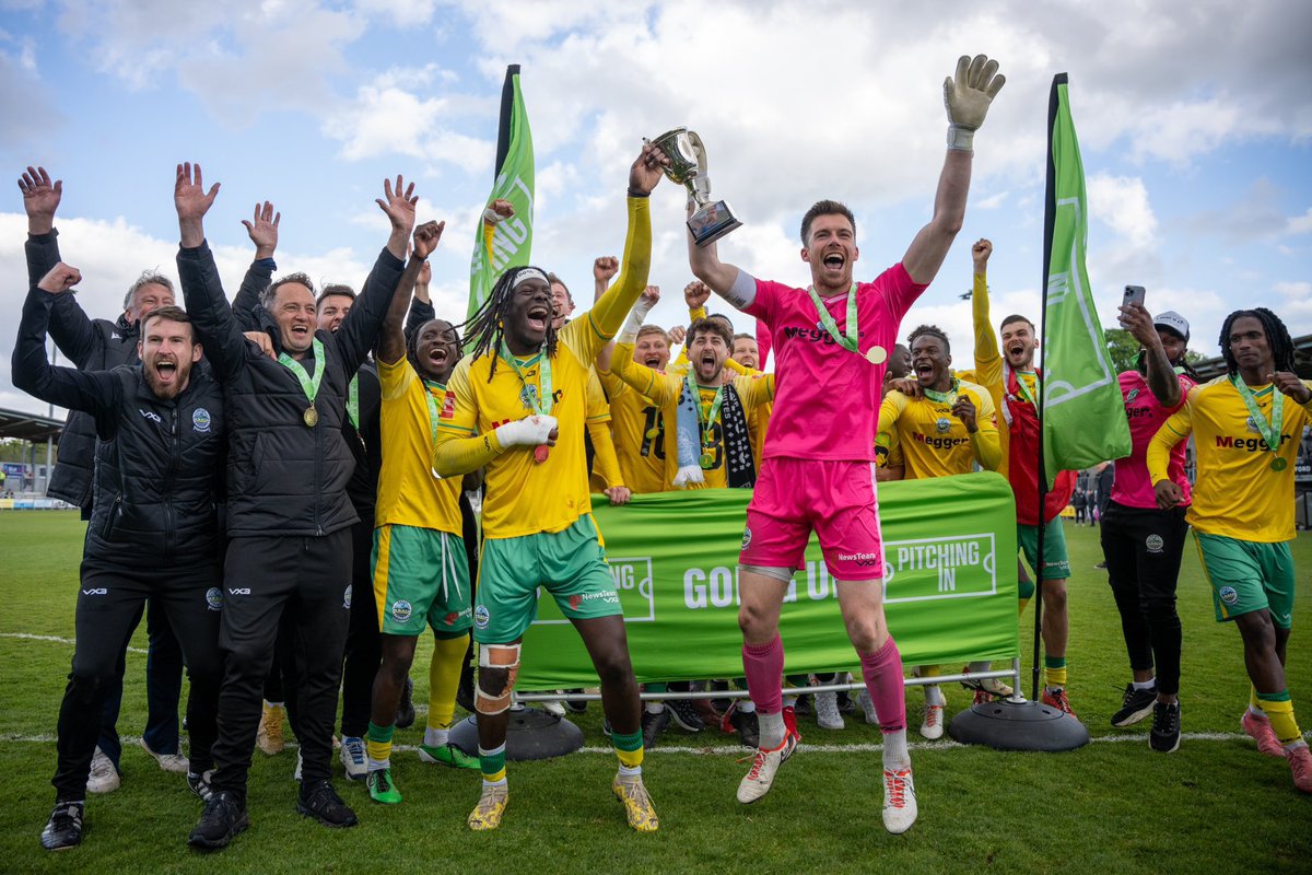 Jeremiah (@gyebijeremiah) on Twitter photo 24/25✅ 🏆 first promotion ! Hasn’t been easy but it’s been fun changing room vibes unmatched, 80 mile journeys and being able to captain the boys but of course the Dover fans. You deserve this enjoy it 🙌🏿💛🖤🤍 <a href="/DoverAthletic/">Dover Athletic FC</a> 24/25✅ 🏆 first promotion ! Hasn’t been easy but it’s been fun changing room vibes unmatched, 80 mile journeys and being able to captain the boys but of course the Dover fans. You deserve this enjoy it 🙌🏿💛🖤🤍 <a href="/DoverAthletic/">Dover Athletic FC</a>