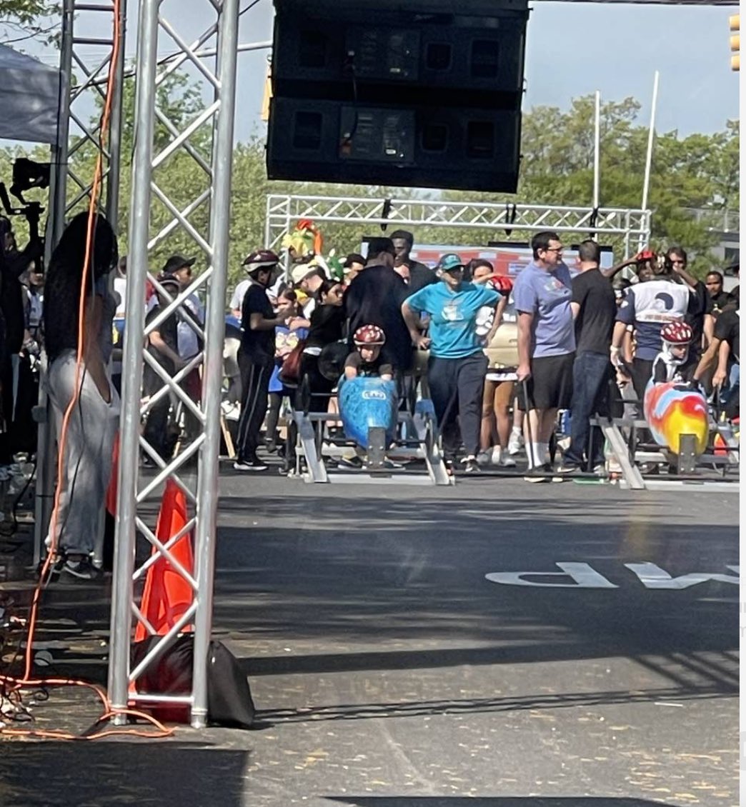 Ps175Sharks's tweet photo. Our Soap Box Derby Team represented PS 175 @ District 11 Soap Box Derby on 5/3/25 We had 3 cars race &amp; although they did not end up winning the race, they were certainly all WINNERS! Their  teamwork, dedication, good sportsmanship &amp; positive attitude were all on display &amp; shined! https://t.co/E89QQtc4Bw