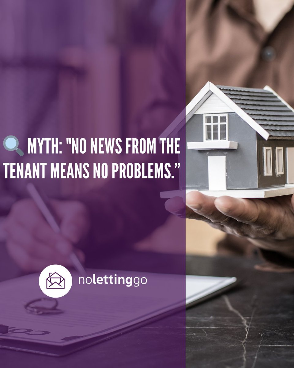 NoLettingGo's tweet image. 💡 Relying on silence can cost you in repairs, compliance breaches, and deposit disputes.
Regular visits with clear documentation = early action and long-term savings.

Let No Letting Go handle it.

#LandlordMyths #ProactivePropertyCare #NoLettingGo #RentalTruths