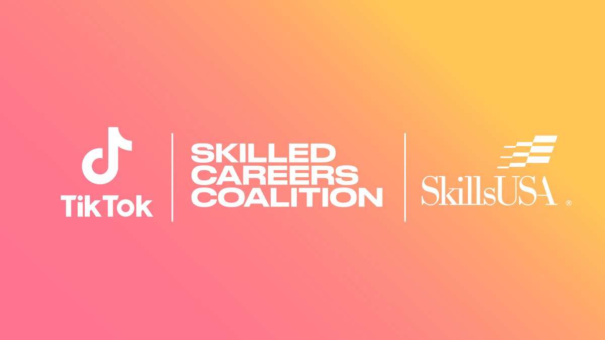 /1 Ready to unlock a world of career possibilities? 🔑 We're teaming up with Skilled Careers Coalition and <a href="/SkillsUSA/">SkillsUSA</a> to highlight the amazing community of trade creators on TikTok who are sharing their authentic experiences in essential industries. Prepare to be inspired and