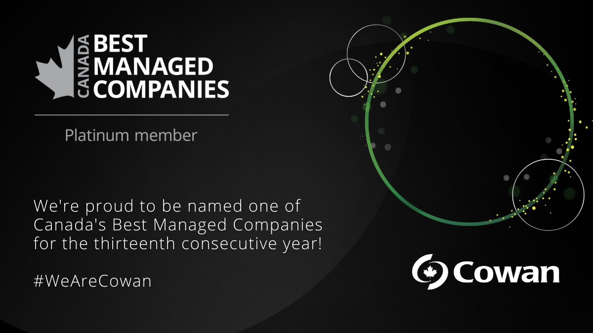 CowanInsurance's tweet image. We're incredibly proud to be named one of Canada's Best Managed Companies for the thirteenth consecutive year! 2025 also represents our seventh year achieving Platinum Club status, the top-tier level of the Best Managed award.

Read more: news.cowangroup.ca/en/cowan-insur…