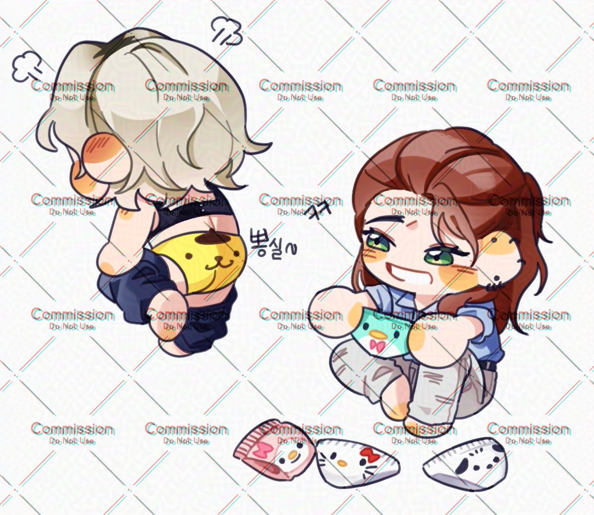 옐냇 커미션 작업했습니다!!
신청해주셔서 감사합니다~❤️💛