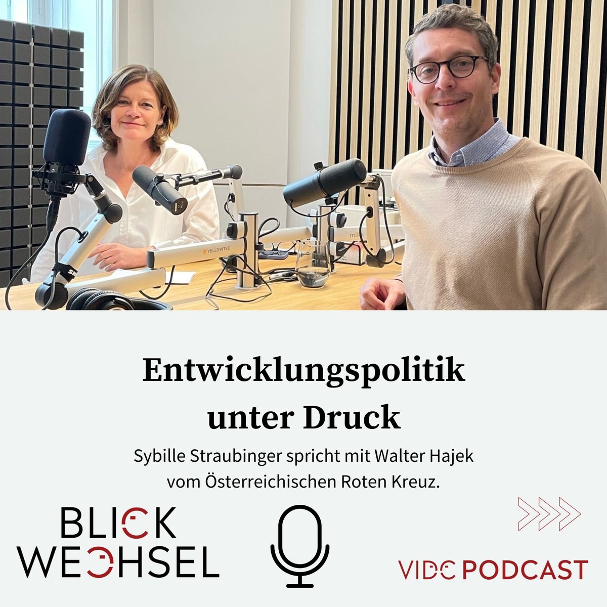 #Podcast 🎤🎤🎤 Reiche Staaten ziehen sich zunehmend aus der internationalen Entwicklungszusammenarbeit zurück. Welche Folgen das hat, analysiert VIDC-Direktorin <a href="/SybStraubinger/">Sybille Straubinger</a>  gemeinsam mit Walter Hajek vom Österreichischen Roten Kreuz. blickwechsel.podigee.io/36-entwicklung… <a href="/roteskreuzat/">Österr. Rotes Kreuz</a>