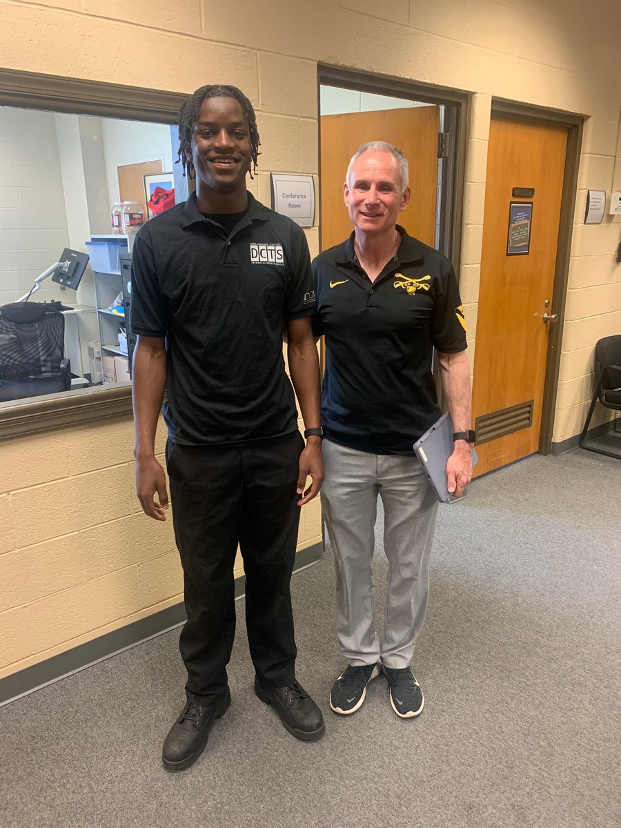 BIG Thanks to <a href="/CoachJohnLoose/">John Loose</a> for coming today to see me and letting me know the privileges of going to West Point!
