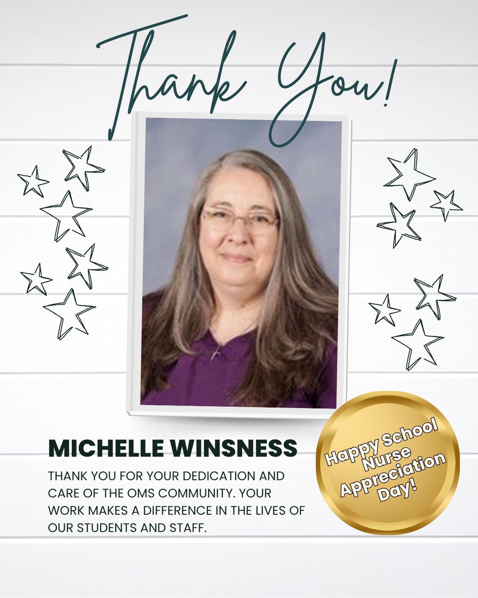 We appreciate all that Nurse Michelle does for Otwell!