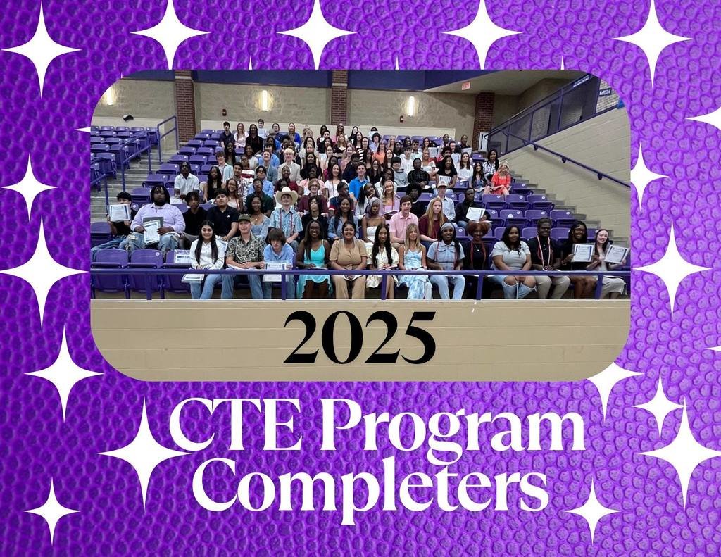EHSGoCats's tweet image. Congratulations to our CTE Program Completers!! Hard work from all the seniors of 2025 class. 169 students completed 219 programs of study from 18 programs we offer at El Dorado High School! They were presented with their cords during the Honors Day Program.