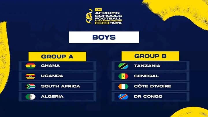 ama_brobey's tweet photo. Get ready for the ultimate showdown! The CAF African Schools Football Championship is coming to the University of Ghana Stadium from April 23rd-26th 2025! Witness the future stars of African football in action! Don't miss out! #GFA #CAF https://t.co/X5kbOiXLcz