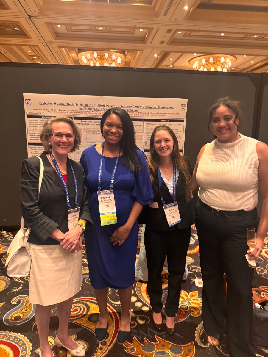 Liz, MD (@lizmdejesus) on Twitter photo Had a blast with my people at <a href="/ASBrS/">ASBrS</a> !! Honored to present my research powered by the amazing <a href="/DrLolaFayanju/">Lola Fayanju (she/her, drlolafayanju@bsky.social)</a> lab <a href="/pennsurgery/">PennSurgery</a> #ASBRS2025 Had a blast with my people at <a href="/ASBrS/">ASBrS</a> !! Honored to present my research powered by the amazing <a href="/DrLolaFayanju/">Lola Fayanju (she/her, drlolafayanju@bsky.social)</a> lab <a href="/pennsurgery/">PennSurgery</a> #ASBRS2025