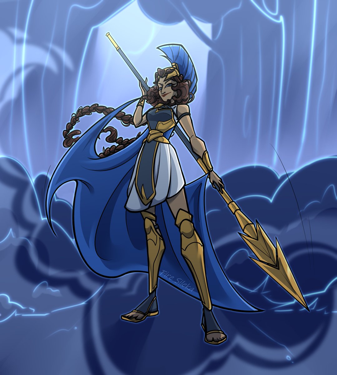 fire_sileka's tweet image. ATHENA
Badass in the arena
I finally got to work on my designs of gods. Who's next?
#epicthemusical #athena