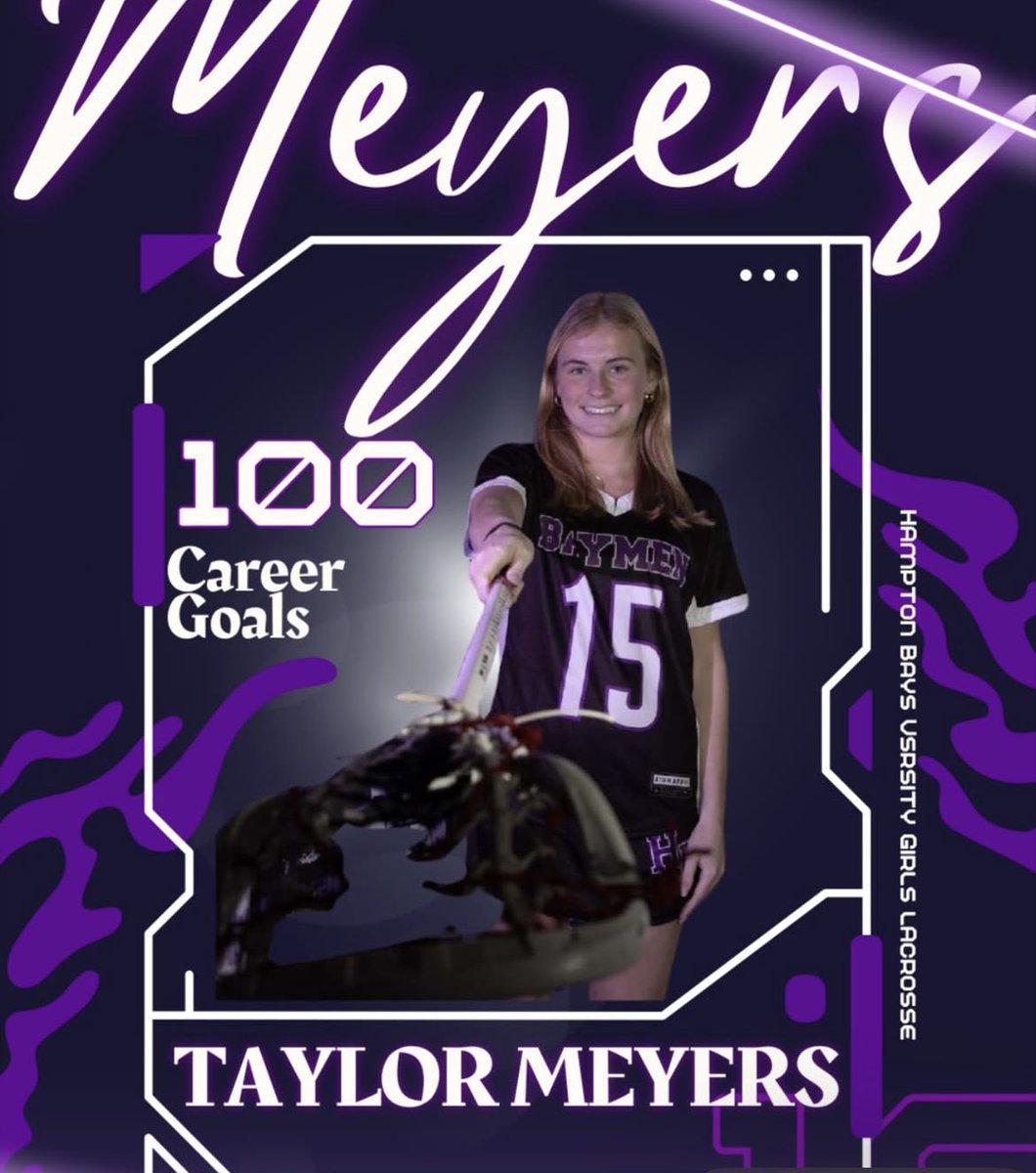 Congrats Taylor on your 100th goal!!!! <a href="/SectXISuffolk/">SectionXI</a>